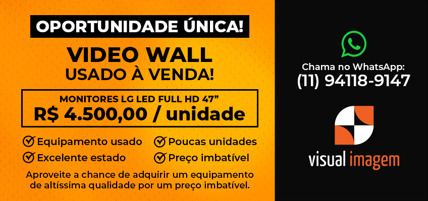 Vídeo Wall a venda