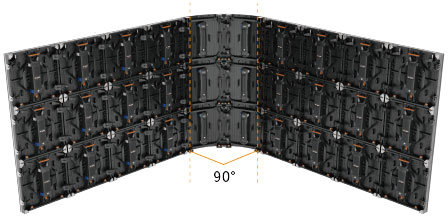 Aluguel de Painel de LED Ultra Flexível