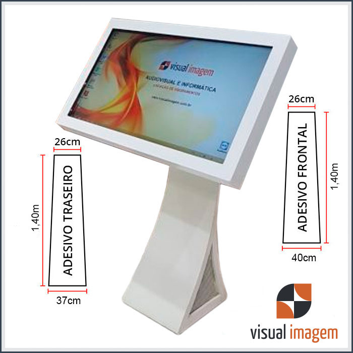 Aluguel de Totem Interativo Touch Screen Dell 55 Polegadas