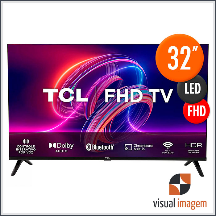 Aluguel de Smart TV LED 32 TCL 32S5400A